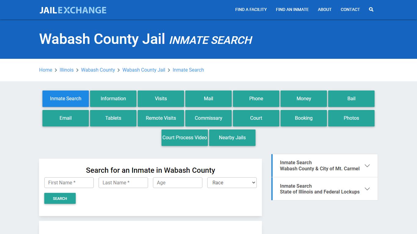 Wabash County Jail, IL Inmate Search: Roster & Mugshots